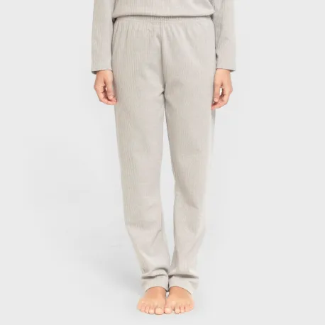 Pijama canelado Raya ancha