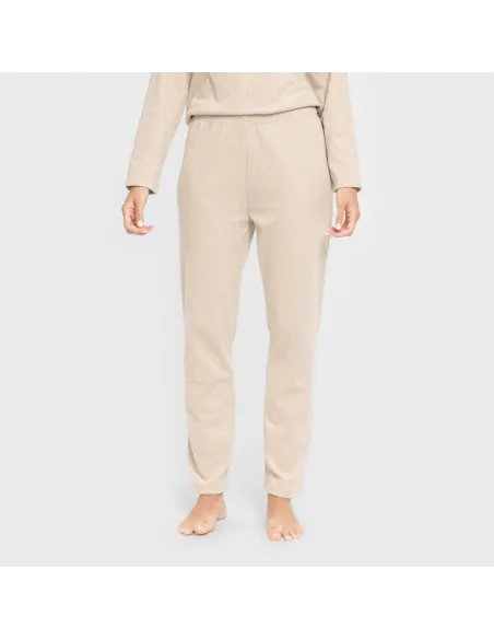 Pijama canelado Raya ancha Pijama canelado Raya ancha