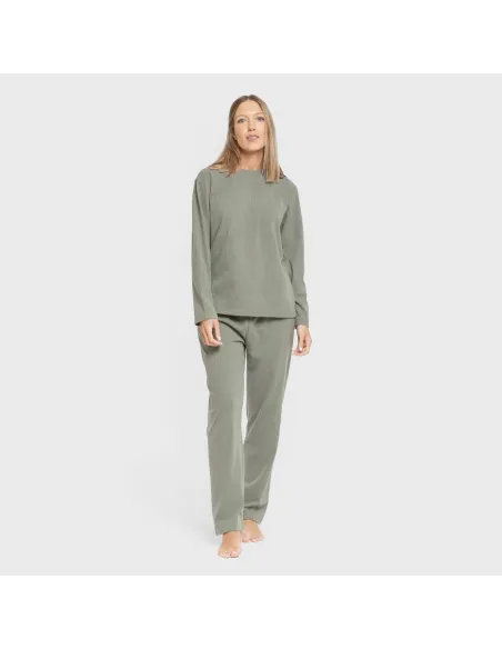 Pijama canelado Raya ancha