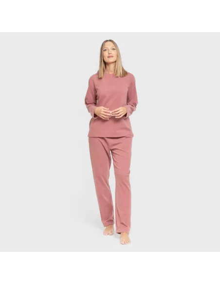 Pijama canelado Raya ancha Pijama canelado Raya ancha