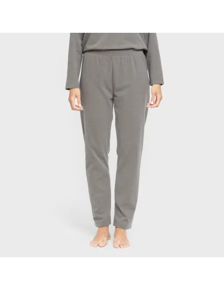 Pijama canelado Raya ancha Pijama canelado Raya ancha