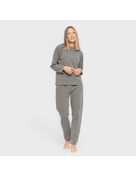 Pijama canelado Raya ancha Pijama canelado Raya ancha