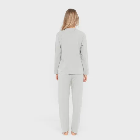 Pijama canelado Raya ancha