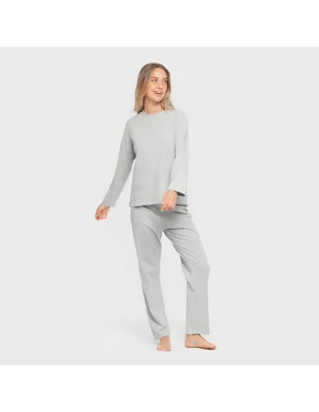 Pijama canelado Raya ancha Pijama canelado Raya ancha