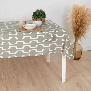 Toalha de mesa anti manchas Sunnies verde seco