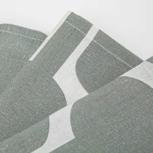 Conjunto 4 guardanapos Sunnies verde seco 2