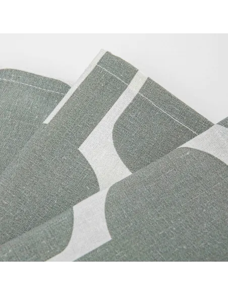 Conjunto 4 guardanapos Sunnies verde seco Conjunto 4 guardanapos Sunnies verde seco