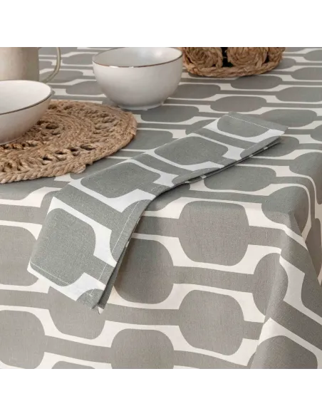 Conjunto 4 guardanapos Sunnies verde seco Conjunto 4 guardanapos Sunnies verde seco