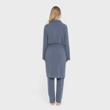 Roupão canelado Raya ancha