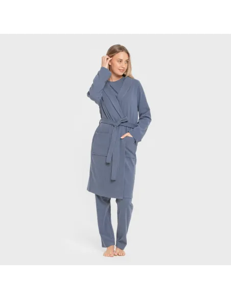 Roupão canelado Raya ancha Roupão canelado Raya ancha