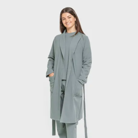 Roupão canelado Raya ancha