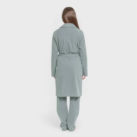 Roupão canelado Raya ancha