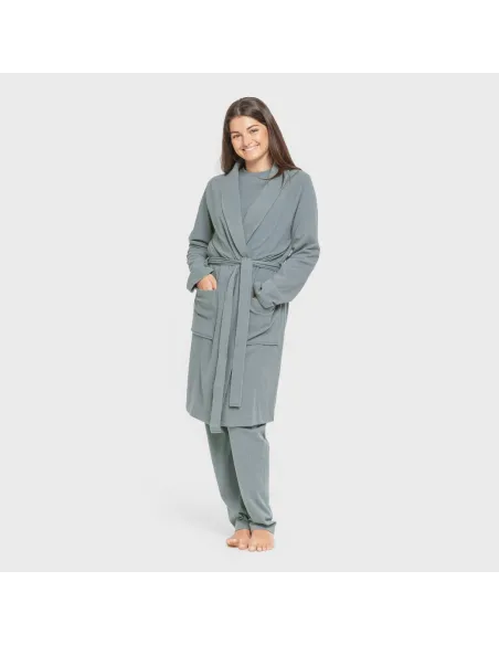 Roupão canelado Raya ancha Roupão canelado Raya ancha