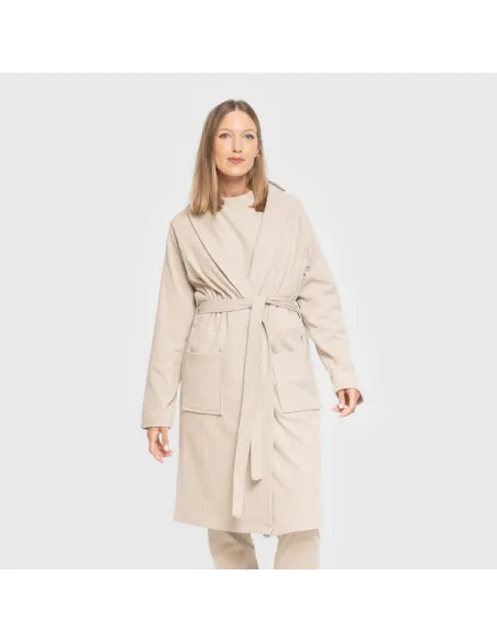 Roupão canelado Raya ancha Roupão canelado Raya ancha