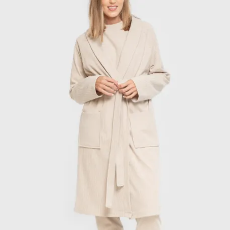 Roupão canelado Raya ancha