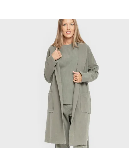 Roupão canelado Raya ancha Roupão canelado Raya ancha