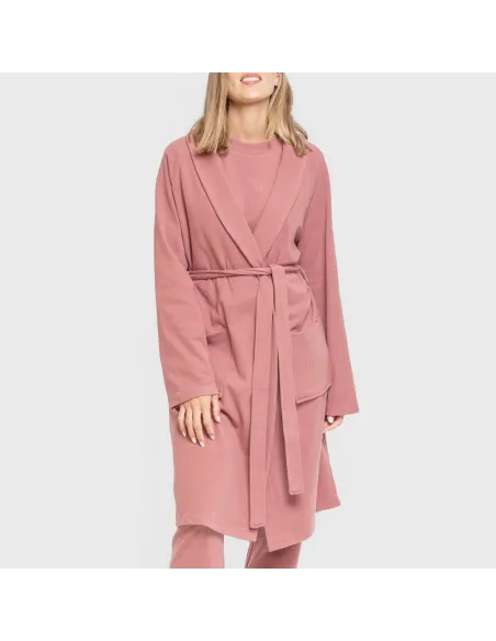 Roupão canelado Raya ancha Roupão canelado Raya ancha