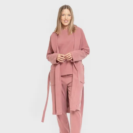 Roupão canelado Raya ancha