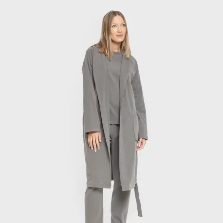 Roupão canelado Raya ancha