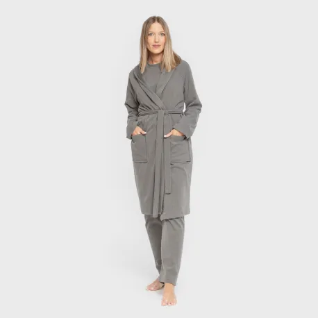 Roupão canelado Raya ancha