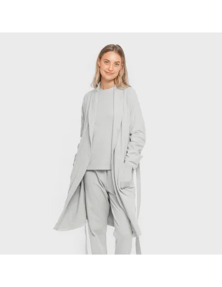 Roupão canelado Raya ancha Roupão canelado Raya ancha