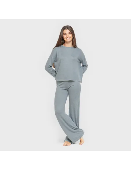 Pijama malha extra suave liso