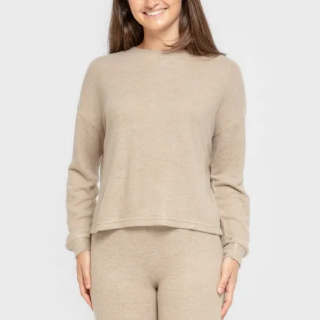 Pijama malha extra suave liso