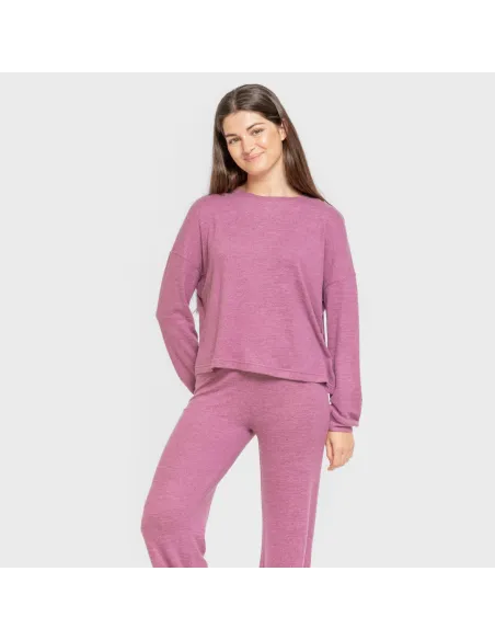 Pijama malha extra suave liso Pijama malha extra suave liso