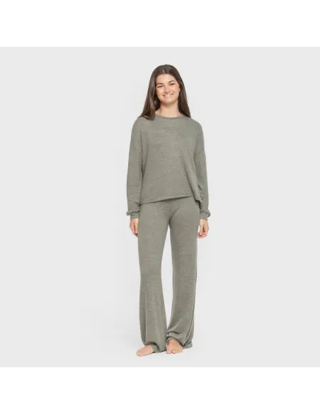 Pijama malha extra suave liso Pijama malha extra suave liso