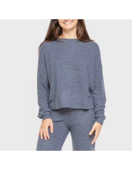 Pijama malha extra suave liso