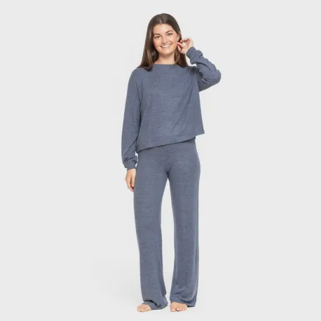 Pijama malha extra suave liso