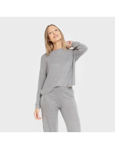 Pijama malha extra suave liso Pijama malha extra suave liso