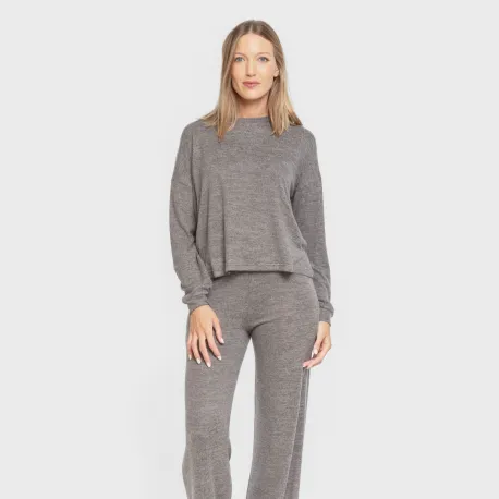 Pijama malha extra suave liso