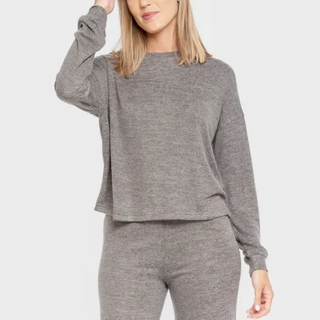 Pijama malha extra suave liso