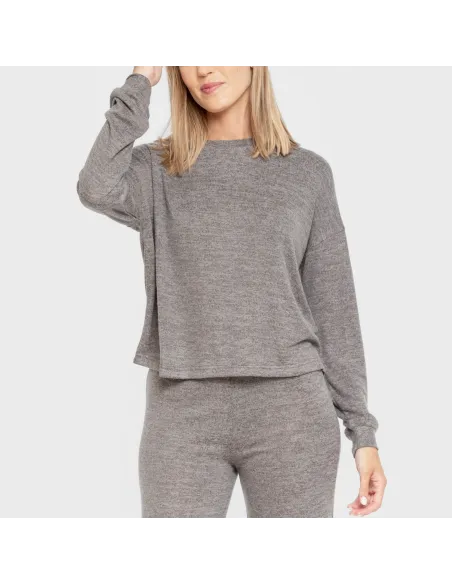 Pijama malha extra suave liso Pijama malha extra suave liso