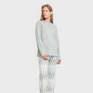 Pijama algodão Lalita água marinha 2