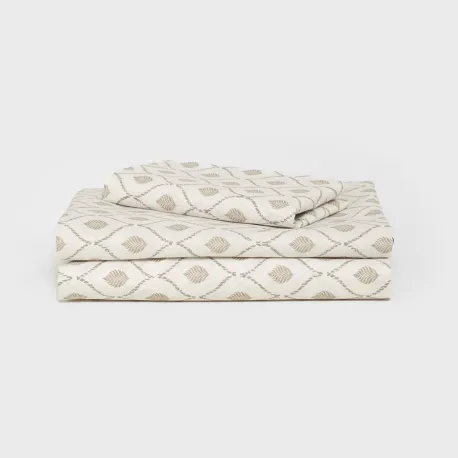 Jogo de lençóis algodão Charleston topo