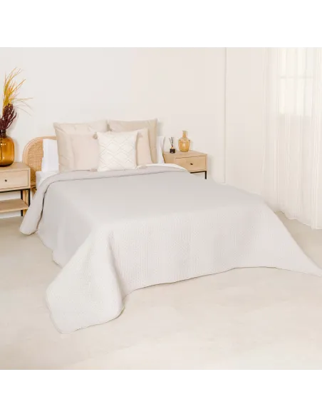 Colcha duplo tecido jacquard Punto Colcha duplo tecido jacquard Punto