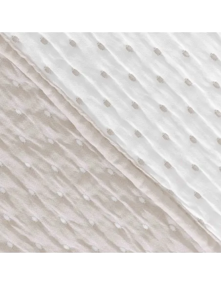 Colcha duplo tecido jacquard Punto Colcha duplo tecido jacquard Punto
