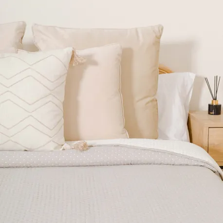 Colcha duplo tecido jacquard Punto