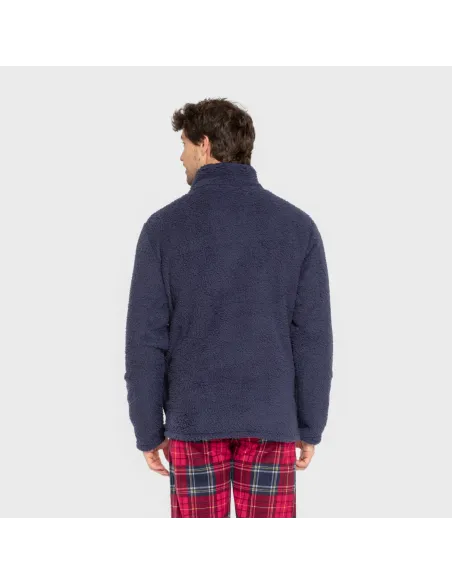 Casaco sherpa homem lisa