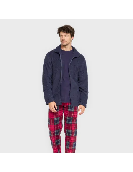 Casaco sherpa homem lisa