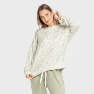 Pijama comprido Secret mulher Veleta verde