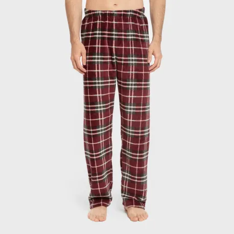 Pijama coral homem Cuadro Sauron bordeaux