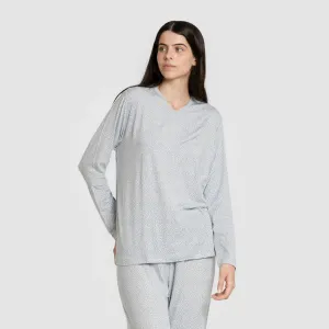 Pijama mulher soft Lolenda indigo