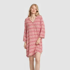 Túnica viscosa Pastela fresa