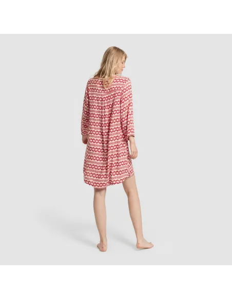 Túnica viscosa Pastela fresa Túnica viscosa Pastela fresa