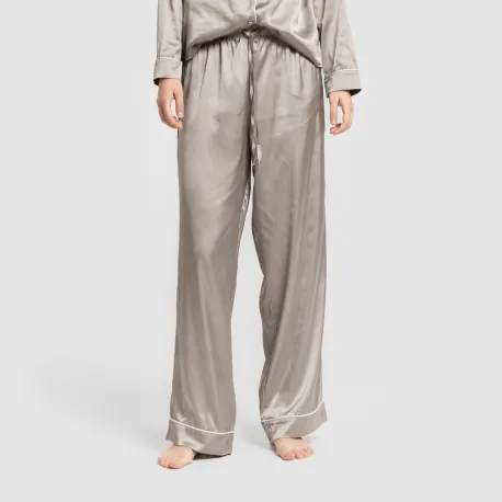 Pijama comprido mulher Saten Friday liso