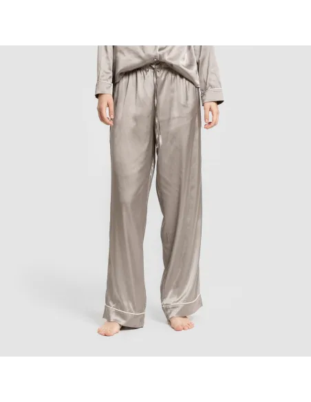 Pijama comprido mulher Saten Friday liso