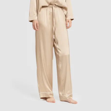 Pijama comprido mulher Saten Friday liso